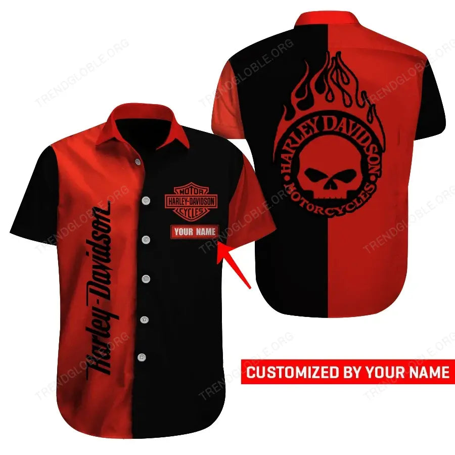 HLD Short Sleeve Shirts Custom Name T15