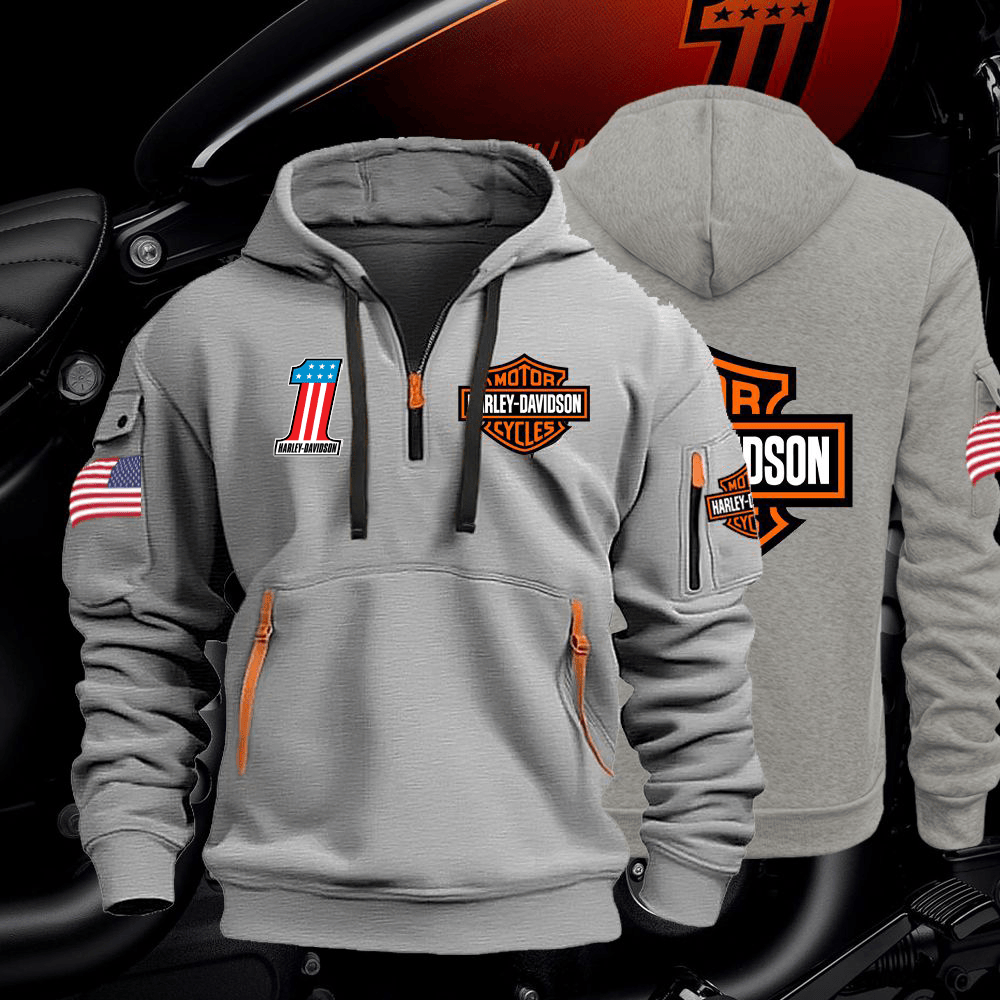 HD Limited Edition ! Quarter Zip Unisex Hoodie