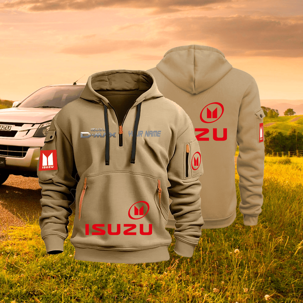 IZ Quarter Zip Unisex Hoodie