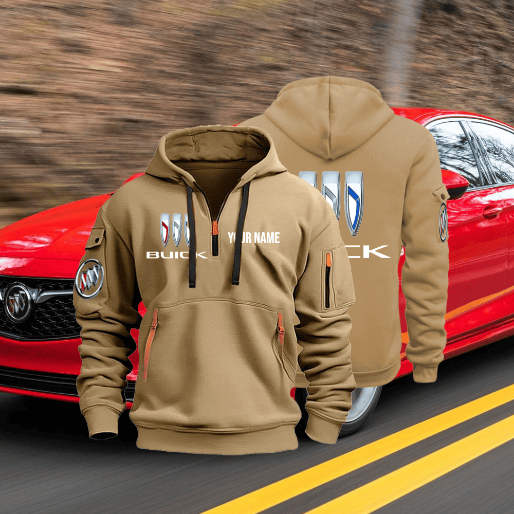 BU Quarter Zip Unisex Hoodie