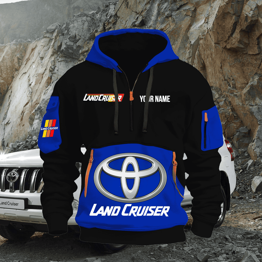 TY LC Custom Name Quater Zip Hoodie