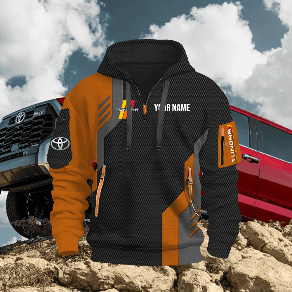 TY TD Custom Quarter Zipper Hoodie