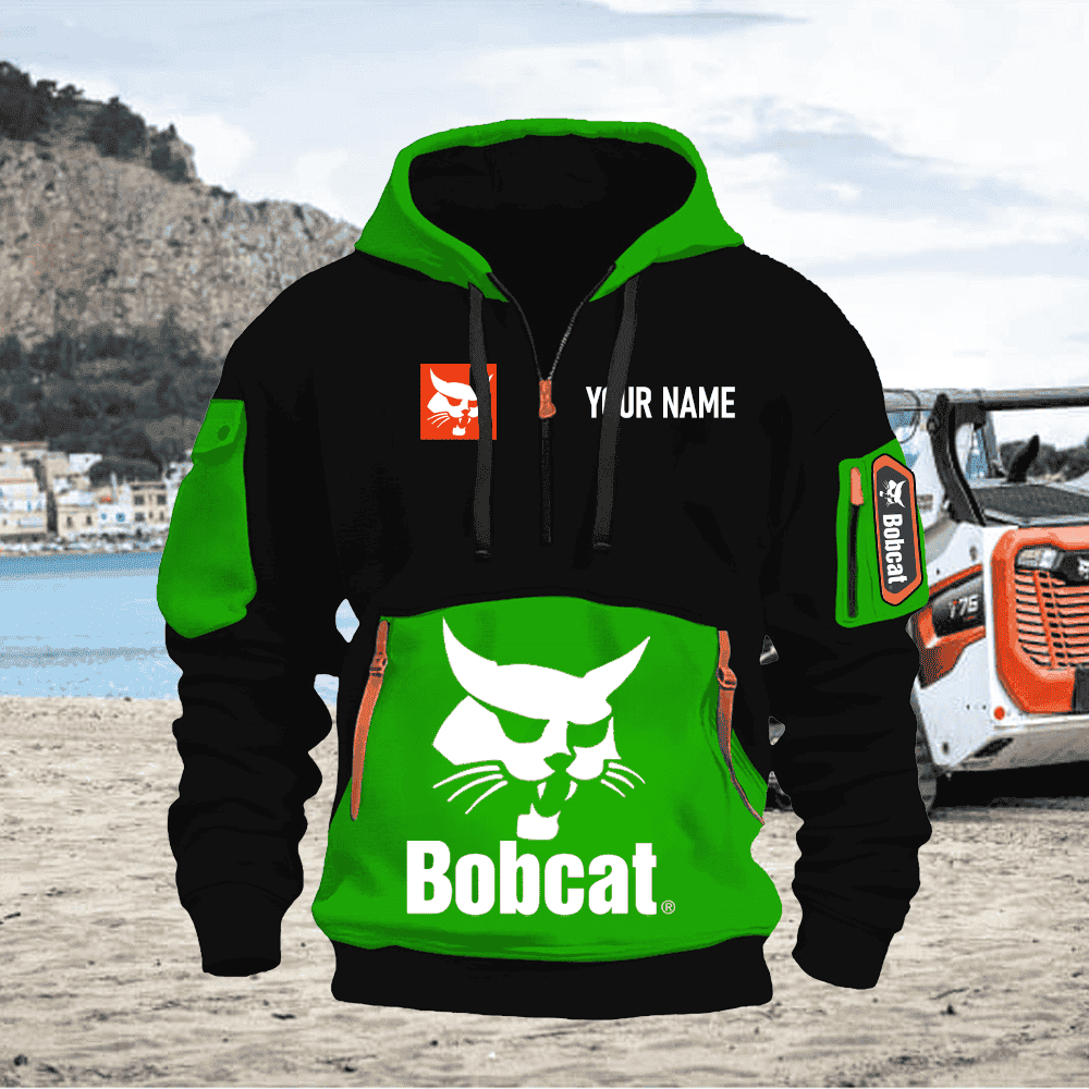 BC Custom Name Quarter Zipper Hoodie