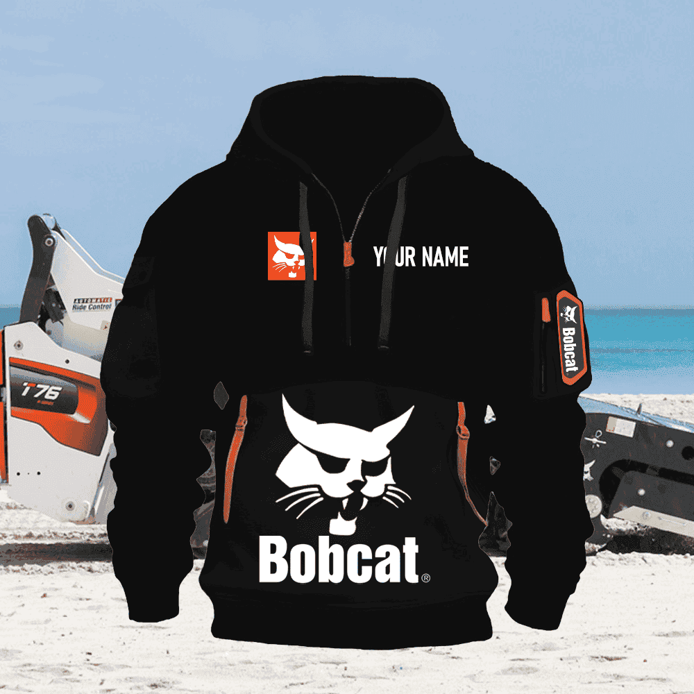 BC Custom Name Quarter Zipper Hoodie