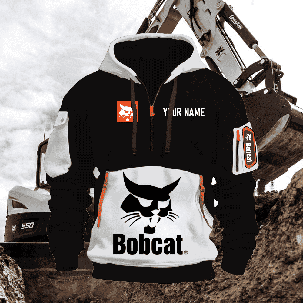 BC Custom Name Quarter Zipper Hoodie