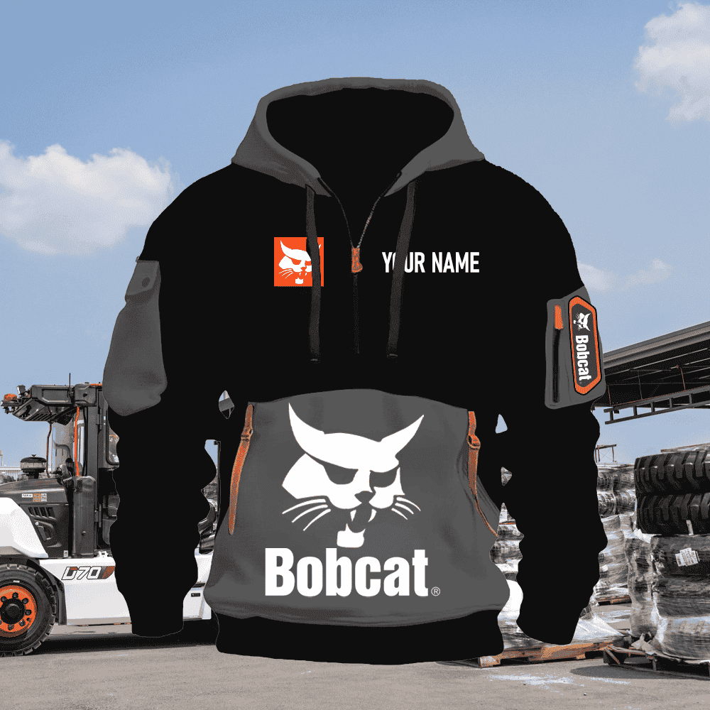 BC Custom Name Quarter Zipper Hoodie