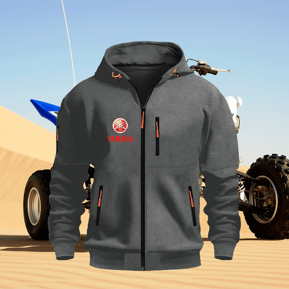 YA Custom Print Zipper Unisex Hoodie