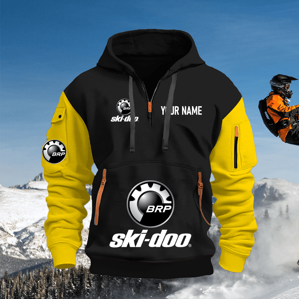 SKD Custom Name Quarter Zipper Hoodie
