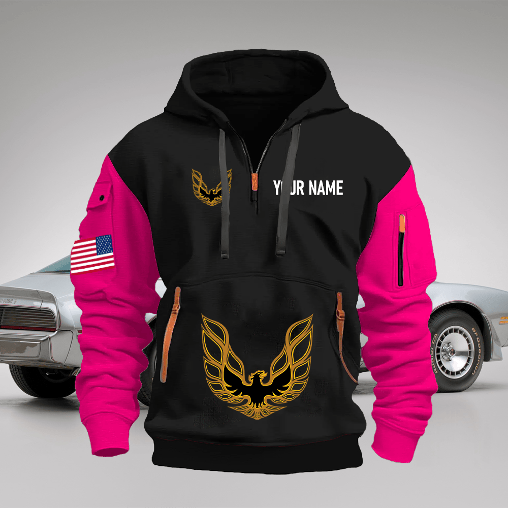 PT FB Custom Name Quarter Zipper Hoodie