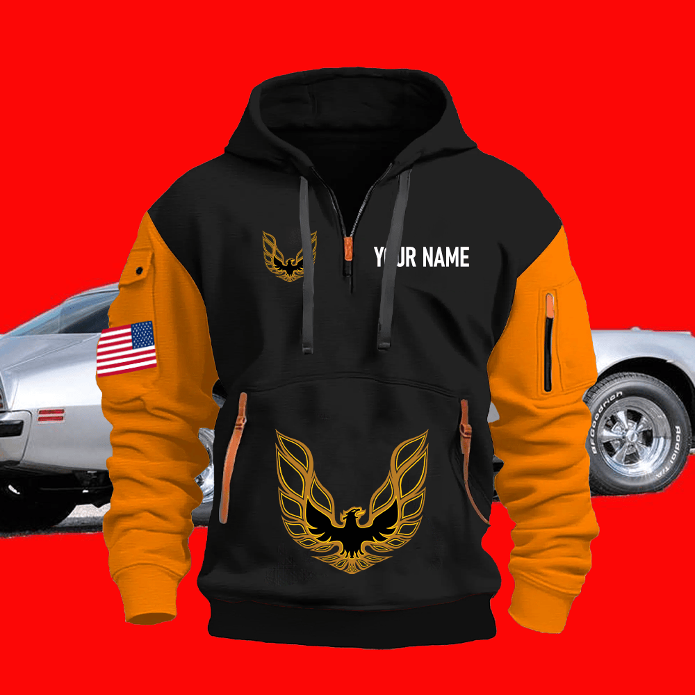 PT FB Custom Name Quarter Zipper Hoodie