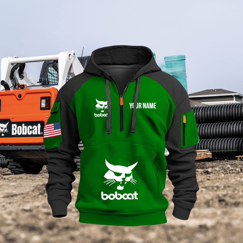 BC Custom Name Quarter Zipper Hoodie