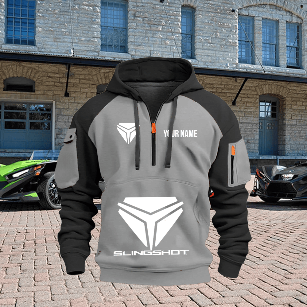 SS Custom Name Quarter Zipper Hoodie