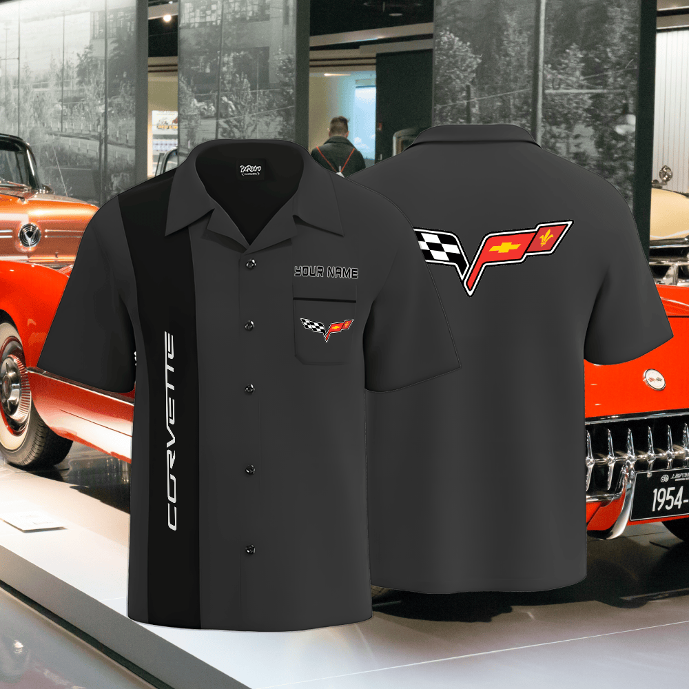 C6 Custom name Hawaii Shirt