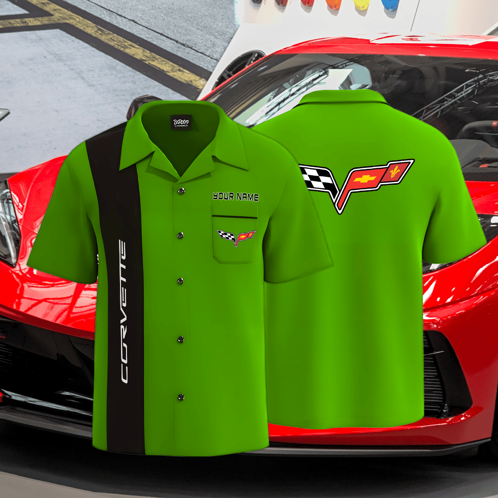 C6 Custom name Hawaii Shirt