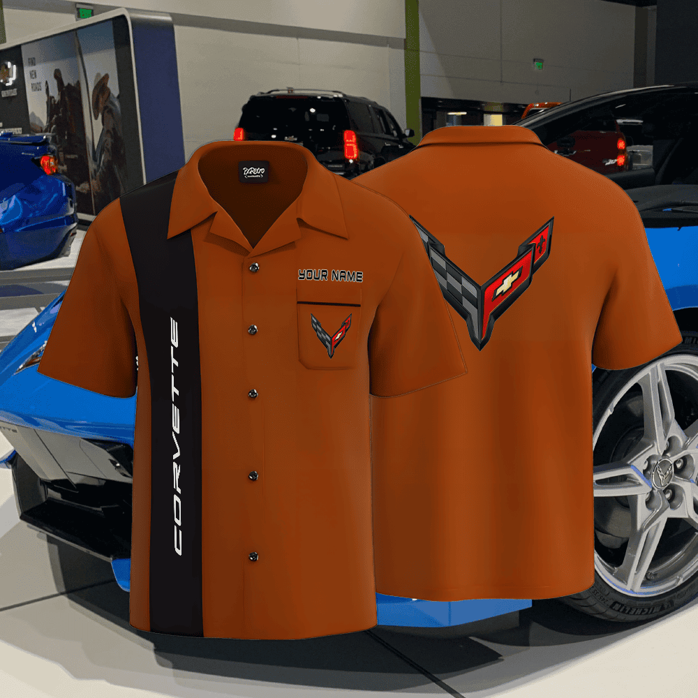 C8 Custom name Hawaii Shirt