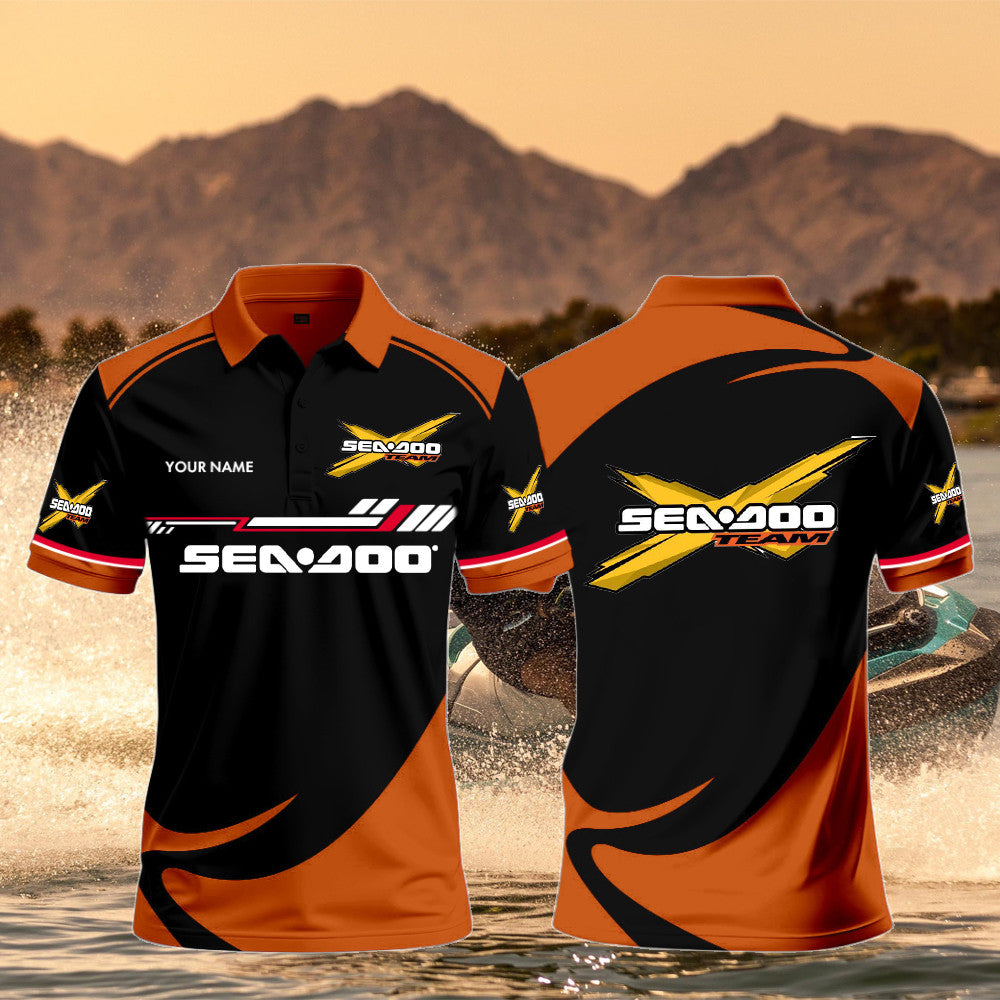 SD Polo Shirt Custom Name