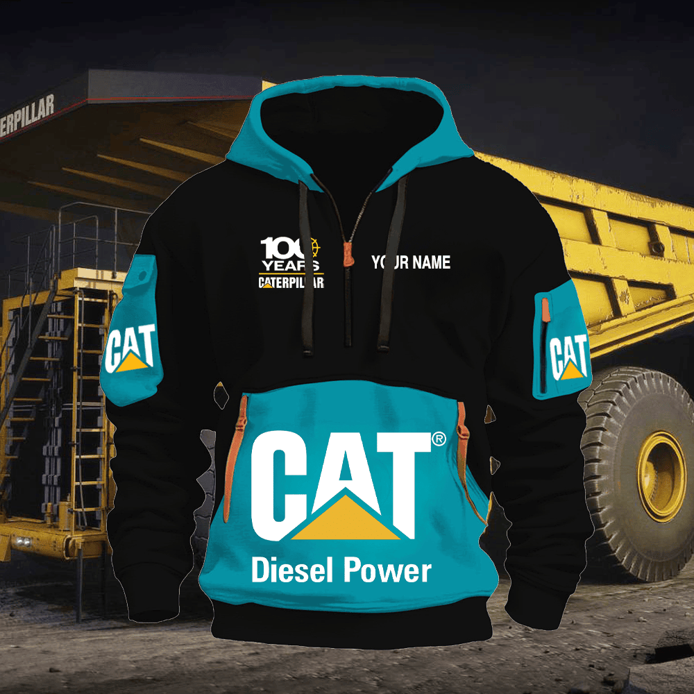 CAT 100th Quater Zipper jacket