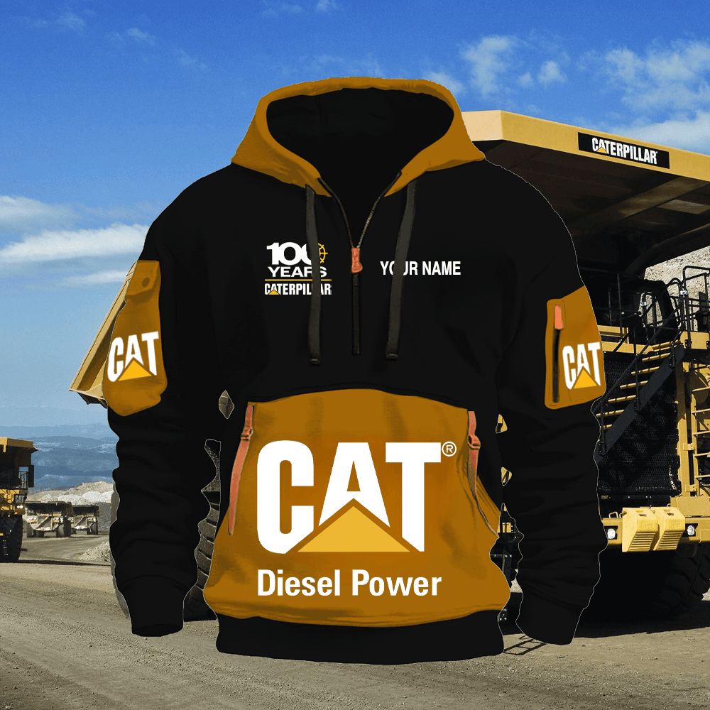 CAT 100th Quater Zipper jacket