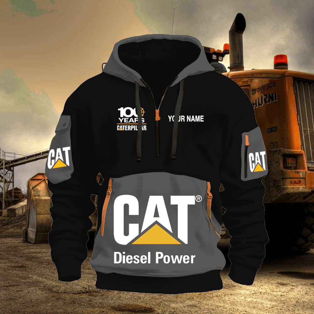 CAT 100th Quater Zipper jacket