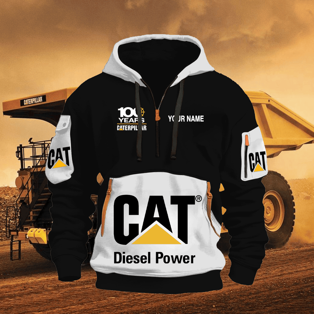 CAT 100th Quater Zipper jacket